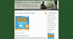 Desktop Screenshot of credit-union.alladinstips.com